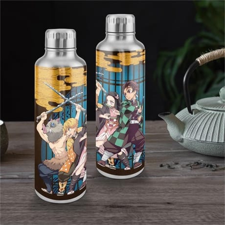 Bouteille en métal premium demon slayer