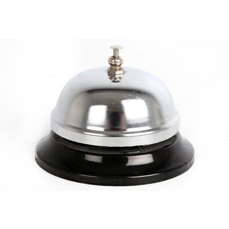 Sonnette de service 9x9x8cm