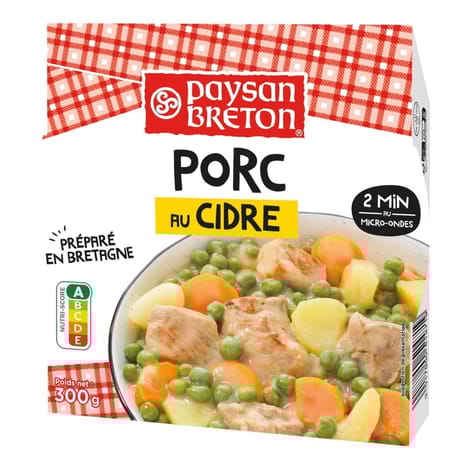 Paysan breton porc au cidre 300g
