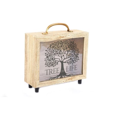 Tirelire arbre de vie 21x20cm