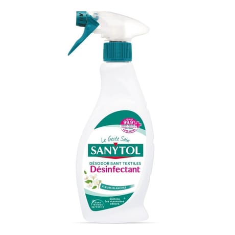 Sanytol désodorisant désinfectant spécial textile pistolet 500ml