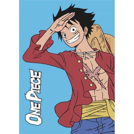 Plaid polaire one piece monkey d. Luffy (100x140cm)