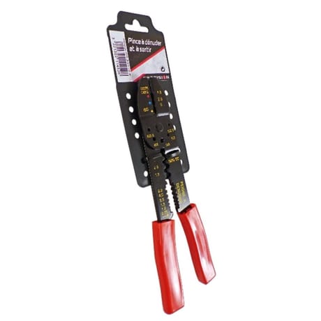 Precision-steel pince dénuder et sertir 235g