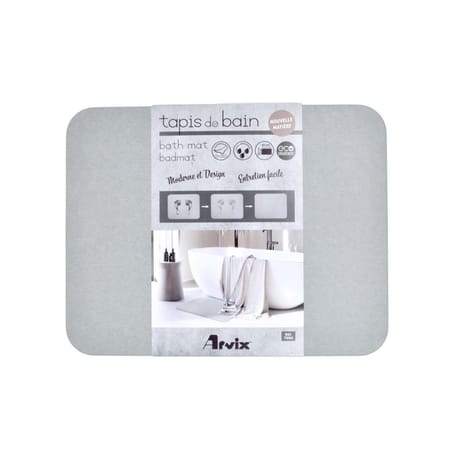 Arvix sortie de bain en diatomite matière naturelle 35x45