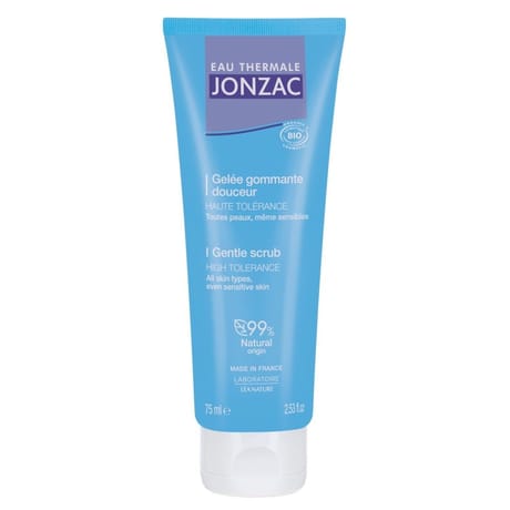 Jonzac eau thermale gelée gommante 75ml bio
