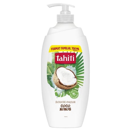 Tahiti gel douche origine coco pompe 700ml