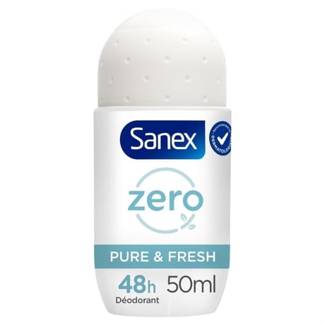 Sanex déodorant bille 0% pure & fresh 50ml