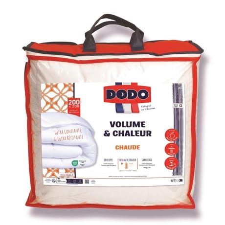 Dodo couette 200x200cm volume et chaleur chaude