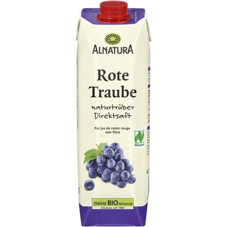 Alnatura jus de raisin non filtré bio 1l