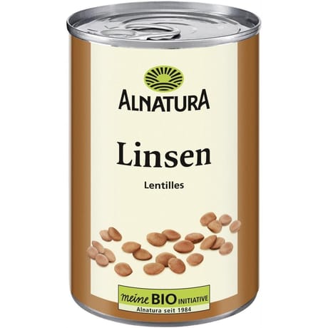 Alnatura lentilles bio 400g