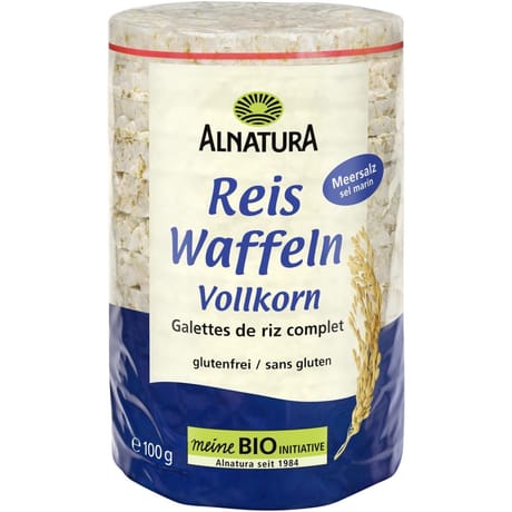 Alnatura galettes de riz sel marin bio 100g
