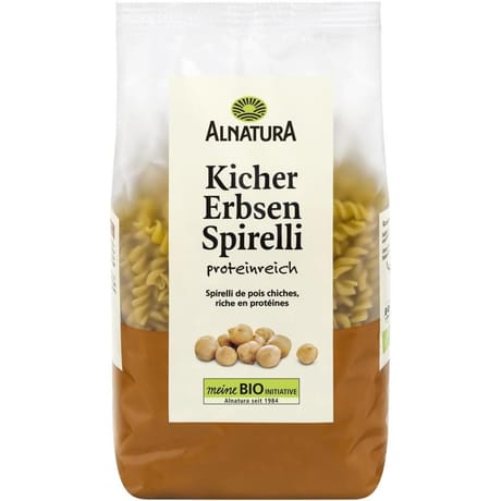 Alnatura spirelli de pois chiches bio 250g