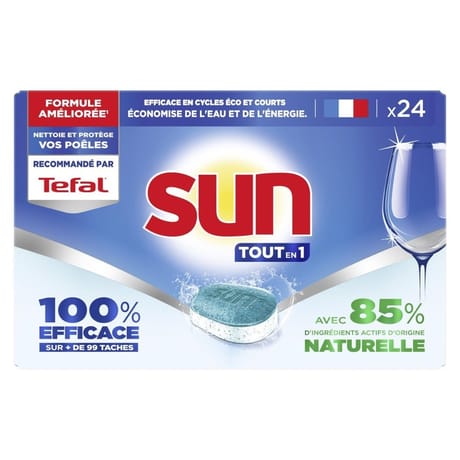 Sun tabs tout en 1 regular x24 -0.396kg
