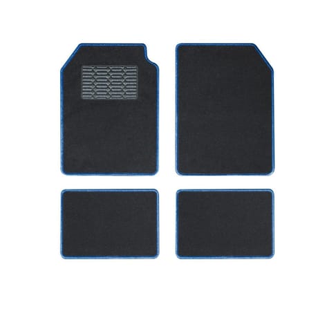 Tapis moon bleu