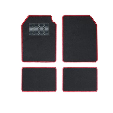 Tapis moon rouge