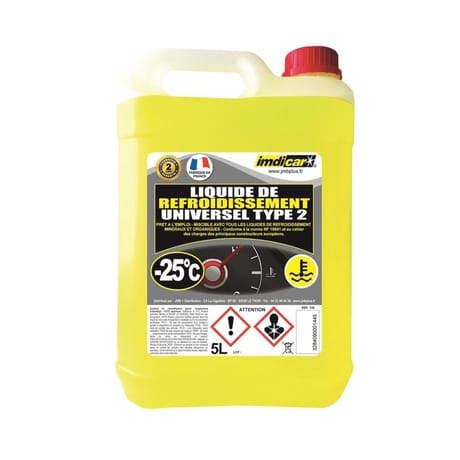 Liquide refroidissement univ -25c 5l