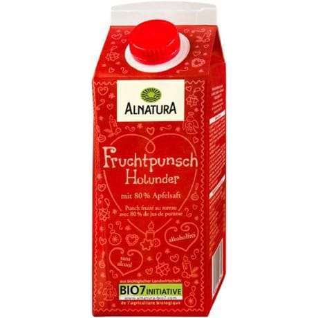 Alnatura punch fruité au sureau bio 750g