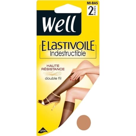 2X Mi bas haute résistance indestructible élastivoile WELL SABLE TU