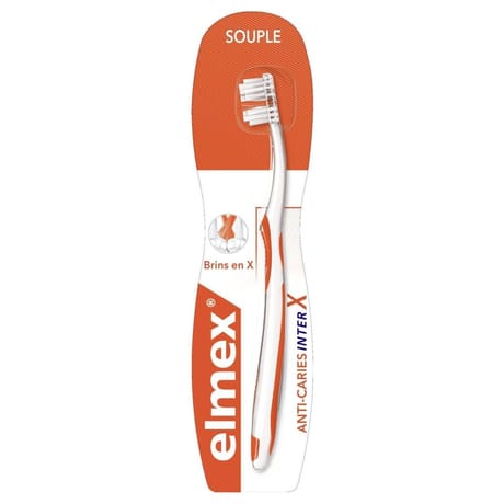 Elmex anti-caries brosse à dents manuelle souple x1