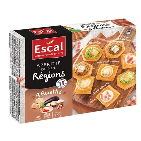 Escal 26 apéritifs de nos régions 320g
