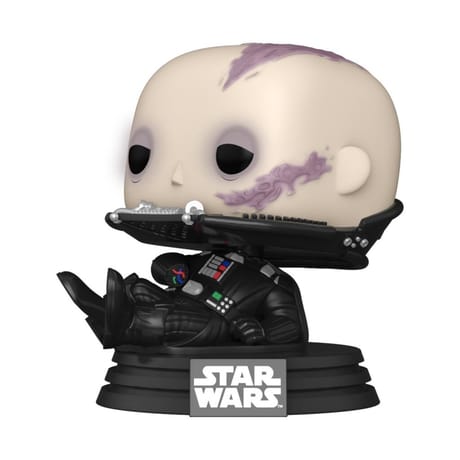 Figurine pop star wars return of the jedi 40th anniversary  darth vader unmasked