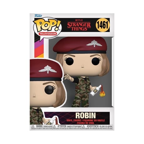 Funko pop tv stranger things  hunter robin (with cocktail)