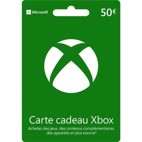 Carte microsoft csv 50