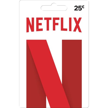 Netflix store 25 euros