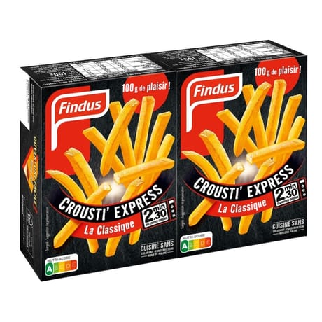 Findus crousti express la classique 2x100g