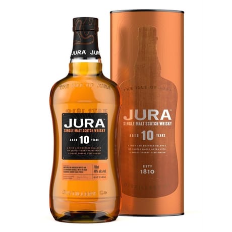 Jura whisky 10 ans 70cl 40%vol