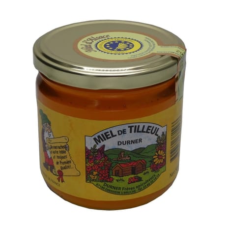Durner miel de tilleul pot en verre 500g