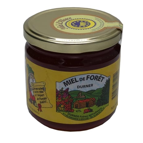 Durner miel de fôret pot en verre 500g