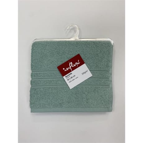 Influx serviette 50x90cm 500g vert jade