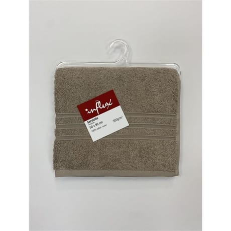 Influx serviette 50x90cm ficelle