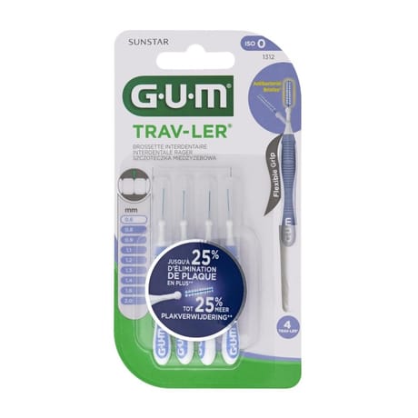 Gum brosette à dents travler 0.6mm 1312 x4