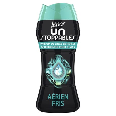 Lenor unstoppables aerien parfum de linge en perles 224g