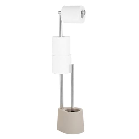 Combiné WC 3 en 1 dérouleur + brosse + réserve  sésame
