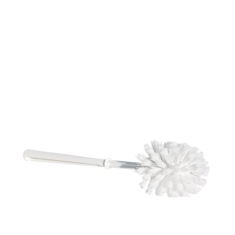 Balayette wc plastique blanc