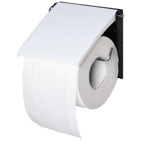 Derouloeur papier wc blanc