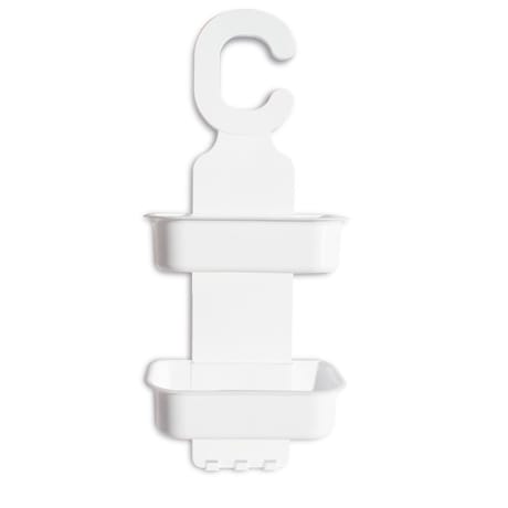 Valet de douche plastique blanc