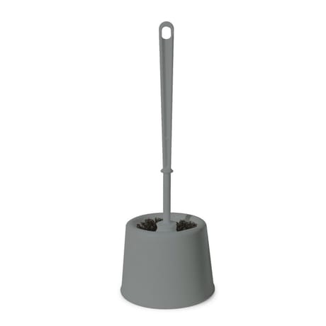Arvix pot boule + baleyette wc plastique coloris magma