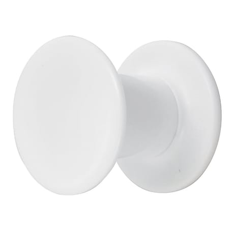 Arvix patere adhesive plastique coloris blanc