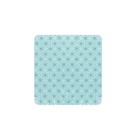 Tapis de douche translucide pvc uni col assortis summer 53x53