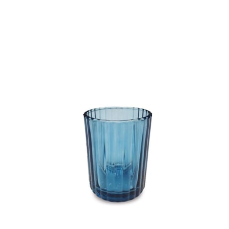 Gobelet bleu lagon verre