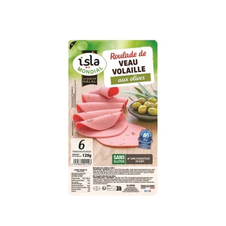 Isla Mondial Roulade aux olives 120 g