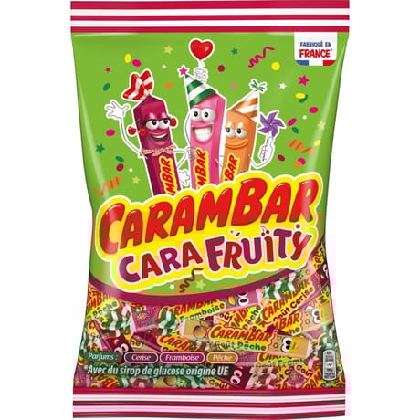 Carambar cara fruity 380g