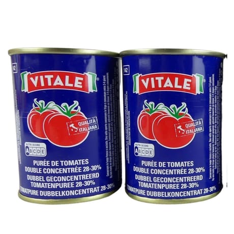 Cora double concentré de tomates lot de 2 x 140g