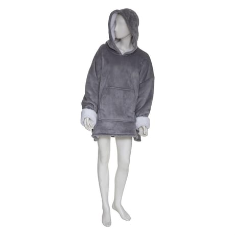 Plaid sweat gris l-xl