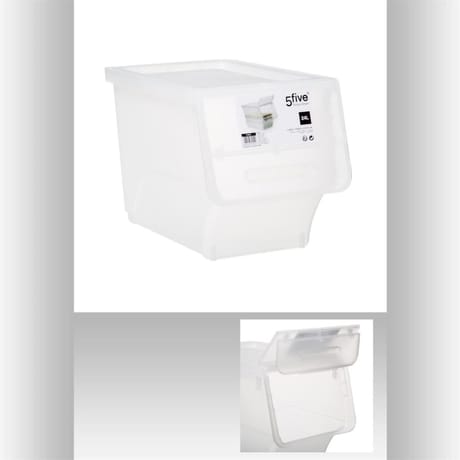 Boîte de rangement ouverture frontale 24 L