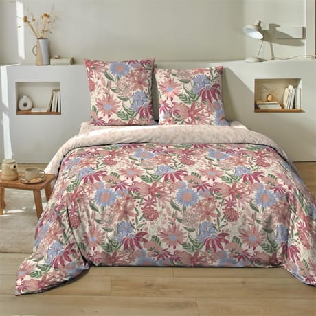 Parure housse de couette 200x200cm + 2 taies 63x63cm marylbone 51fils